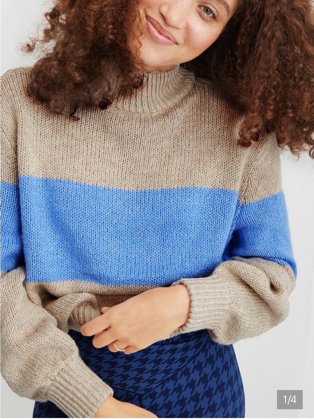 Aerie Oh Snow Soft Mock Neck Sweater